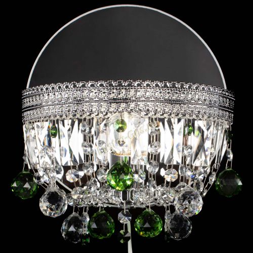 Бра Флоренция шар зеленая в Ижевске Гусь Хрустальный