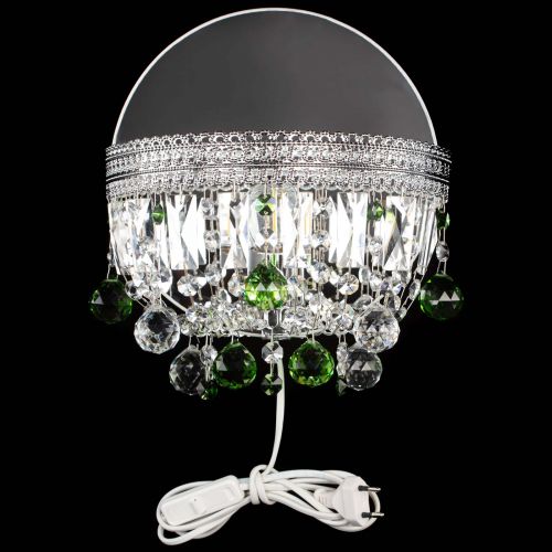 Бра Флоренция шар зеленая в Ижевске Гусь Хрустальный