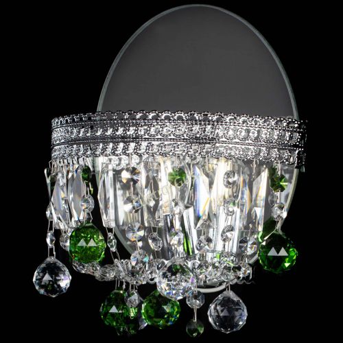 Бра Флоренция шар зеленая в Ижевске Гусь Хрустальный