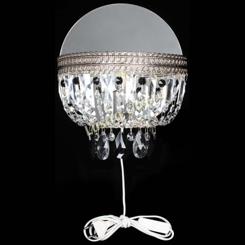 Бра Флоренция журавлик черная в Ижевске Гусь Хрустальный