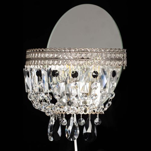 Бра Флоренция журавлик черная в Ижевске Гусь Хрустальный