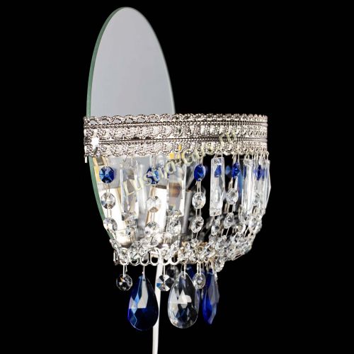 Бра Флоренция журавлик синяя в Ижевске Гусь Хрустальный