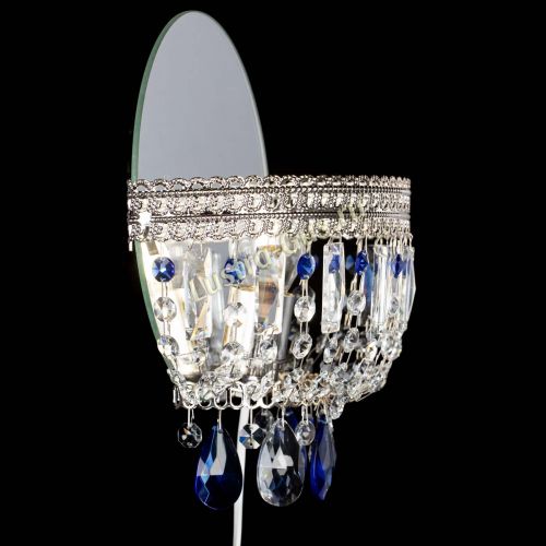 Бра Флоренция журавлик синяя в Ижевске Гусь Хрустальный