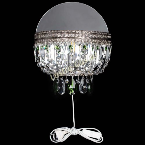 Бра Флоренция журавлик зеленая в Ижевске Гусь Хрустальный