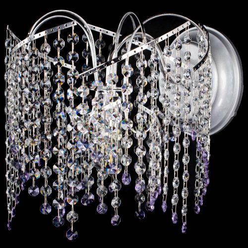 Бра Иволга №2 фиолетовая в Ижевске Гусь Хрустальный