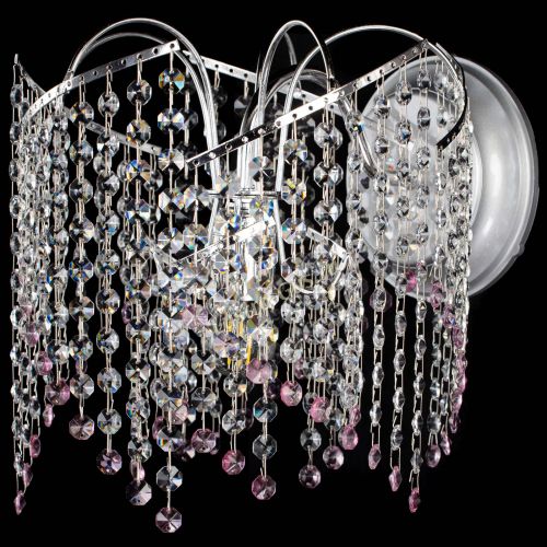 Бра Иволга №2 розовая в Ижевске Гусь Хрустальный