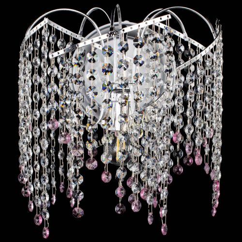 Бра Иволга №2 розовая в Ижевске Гусь Хрустальный