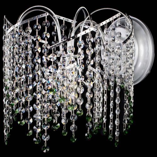 Бра Иволга №2 зеленая в Ижевске Гусь Хрустальный