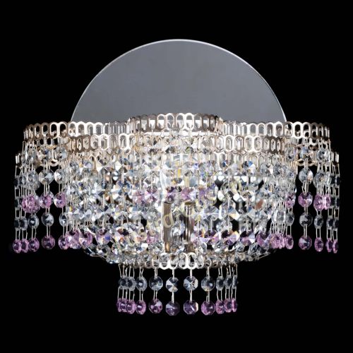 Бра Камелия обтикон Розовая в Ижевске Гусь Хрустальный