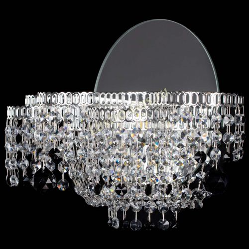 Бра Камелия шар черная в Ижевске Гусь Хрустальный