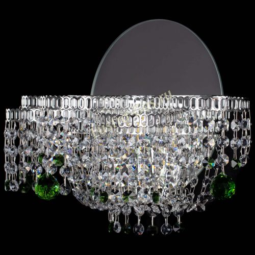 Бра Камелия шар зеленая в Ижевске Гусь Хрустальный