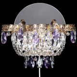 Бра Камея Флора фиолетовая в Ижевске