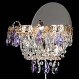 Бра Камея Флора фиолетовая в Ижевске