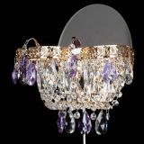 Бра Камея Флора фиолетовая в Ижевске