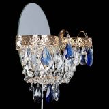 Бра Камея Флора синяя в Ижевске