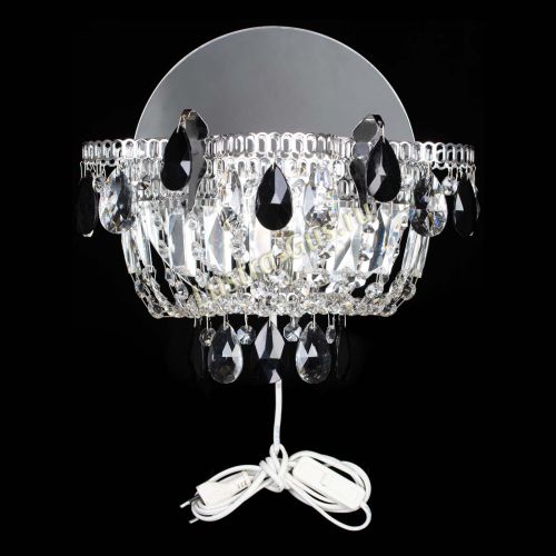 Бра Камея черная в Ижевске Гусь Хрустальный