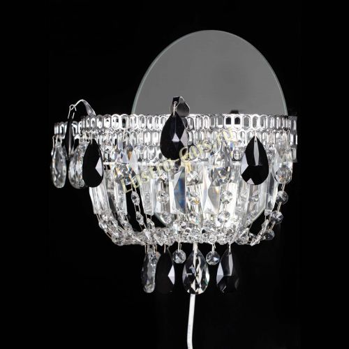 Бра Камея черная в Ижевске Гусь Хрустальный