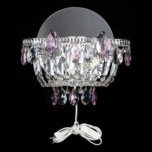 Бра Камея розовая в Ижевске Гусь Хрустальный