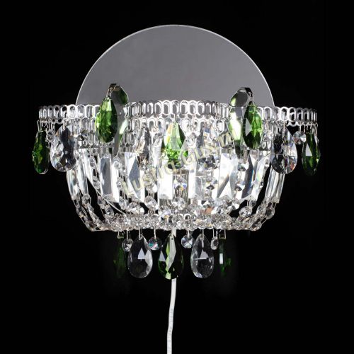 Бра Камея зеленая в Ижевске Гусь Хрустальный