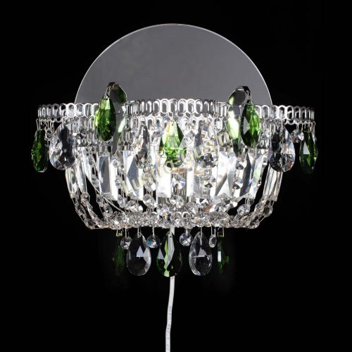 Бра Камея зеленая в Ижевске Гусь Хрустальный