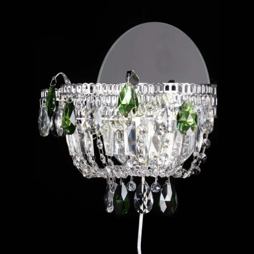 Бра Камея зеленая в Ижевске Гусь Хрустальный