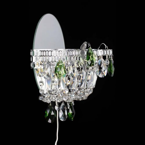 Бра Камея зеленая в Ижевске Гусь Хрустальный