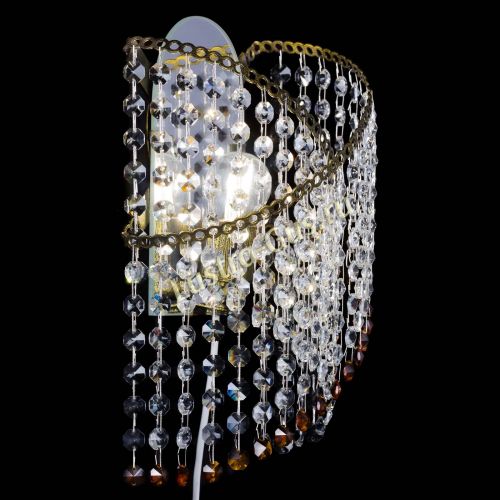 Бра Космея №1 чайная под бронзу в Ижевске Гусь Хрустальный