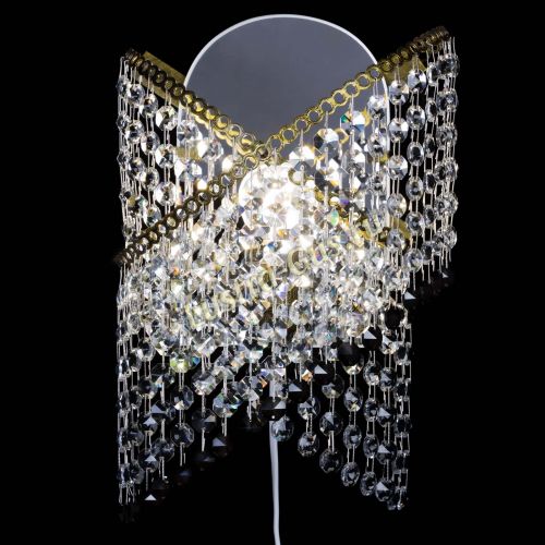 Бра Космея №1 черная под бронзу в Ижевске Гусь Хрустальный