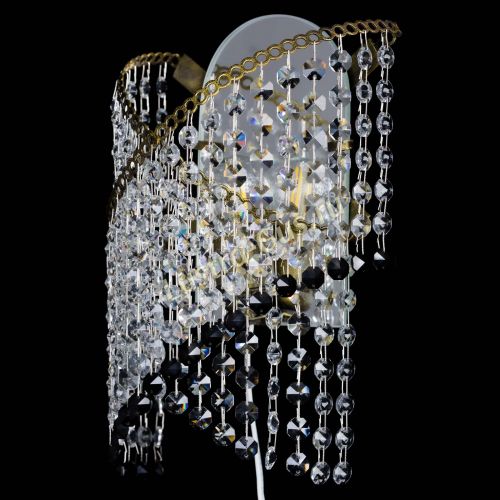 Бра Космея №1 черная под бронзу в Ижевске Гусь Хрустальный