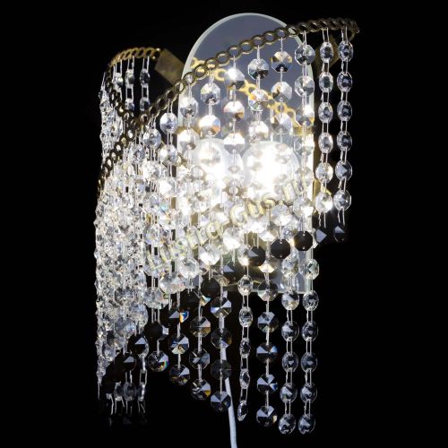 Бра Космея №1 черная под бронзу в Ижевске Гусь Хрустальный