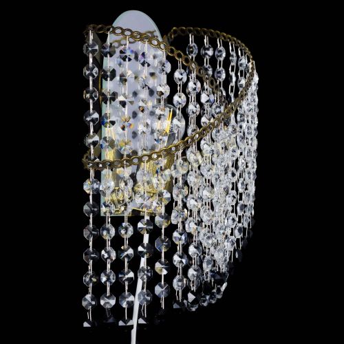 Бра Космея №1 черная под бронзу в Ижевске Гусь Хрустальный