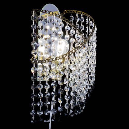 Бра Космея №1 черная под бронзу в Ижевске Гусь Хрустальный