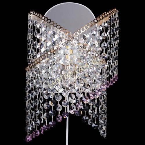 Бра Космея №1 розовая в Ижевске Гусь Хрустальный