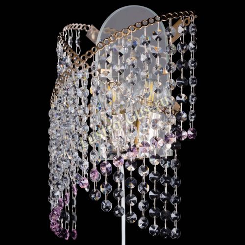 Бра Космея №1 розовая в Ижевске Гусь Хрустальный