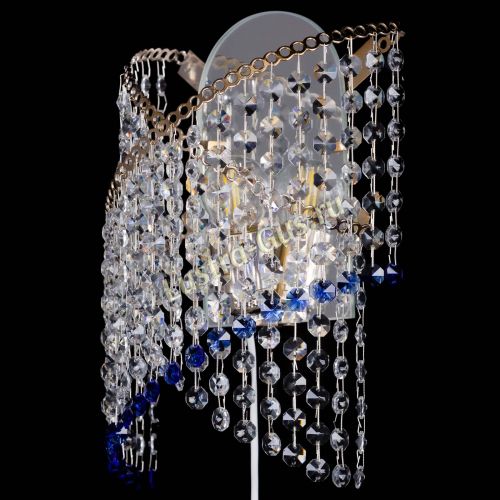 Бра Космея №1 синяя в Ижевске Гусь Хрустальный