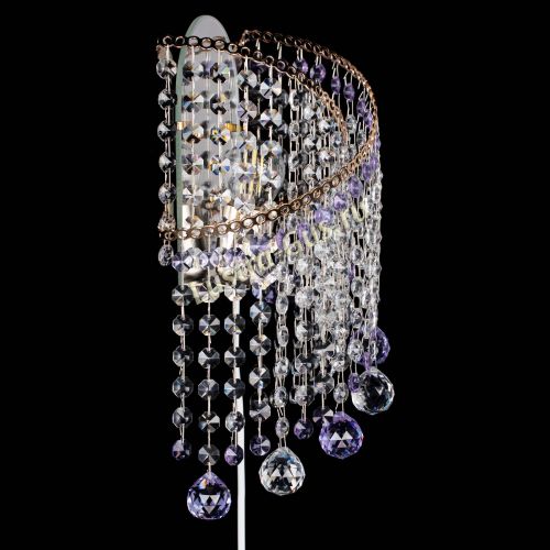 Бра Космея №3 фиолетовая в Ижевске Гусь Хрустальный