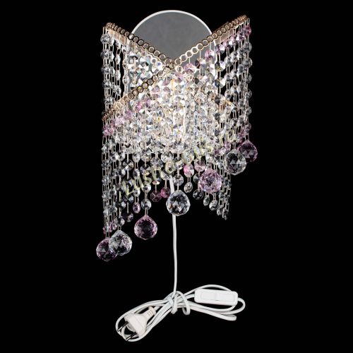 Бра Космея №3 розовая в Ижевске Гусь Хрустальный