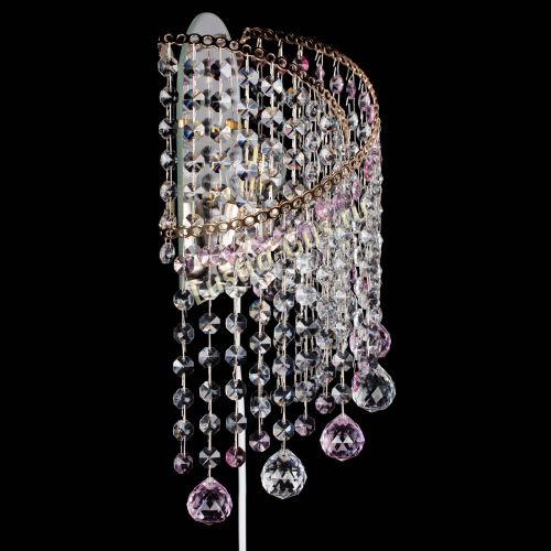 Бра Космея №3 розовая в Ижевске Гусь Хрустальный