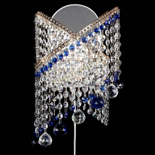 Бра Космея №3 синяя в Ижевске Гусь Хрустальный