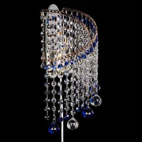 Бра Космея №3 синяя в Ижевске Гусь Хрустальный