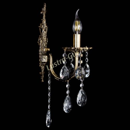 Бра бронзовая Матильда №1 звездочка в Ижевске Гусь Хрустальный