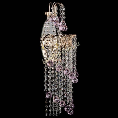 Бра Ника №5 розовая в Ижевске Гусь Хрустальный