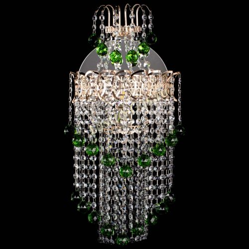 Бра Ника №5 зеленая в Ижевске Гусь Хрустальный