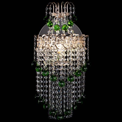 Бра Ника №5 зеленая в Ижевске Гусь Хрустальный