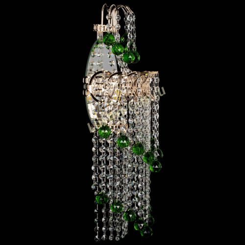 Бра Ника №5 зеленая в Ижевске Гусь Хрустальный