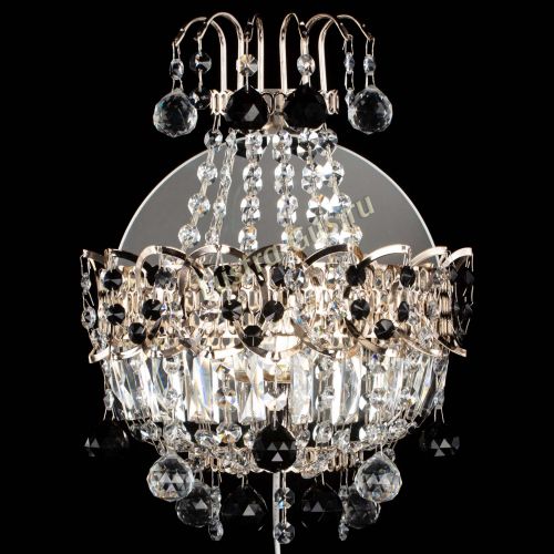 Бра Ника шар черная в Ижевске Гусь Хрустальный