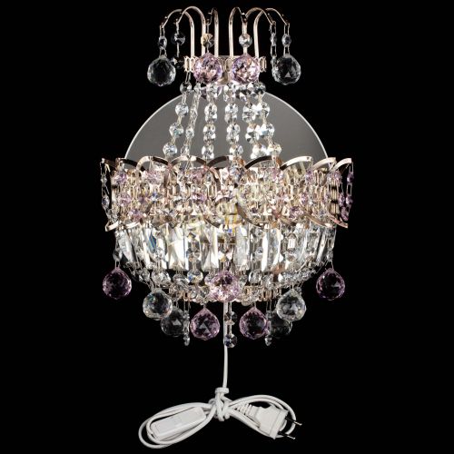 Бра Ника шар розовая в Ижевске Гусь Хрустальный