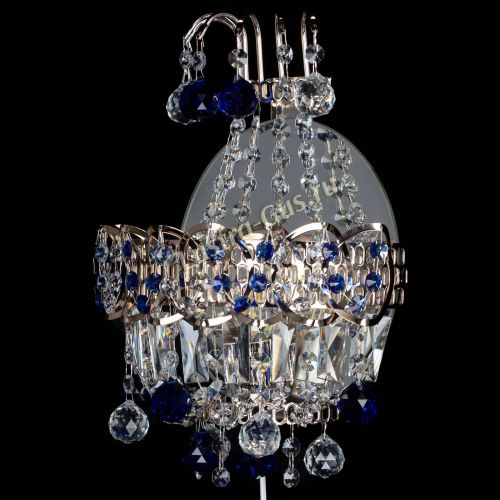 Бра Ника шар синяя в Ижевске Гусь Хрустальный