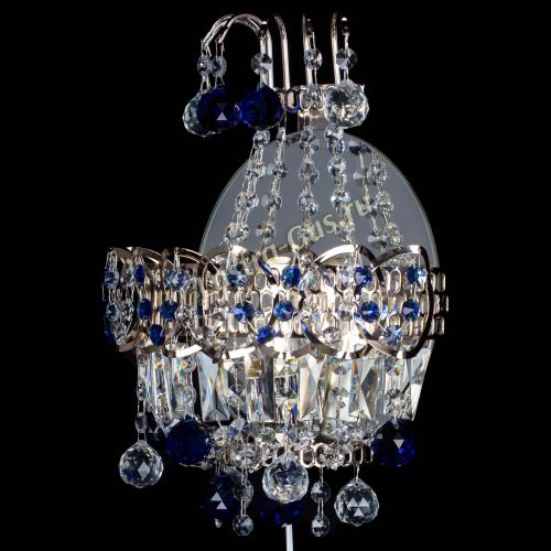 Бра Ника шар синяя в Ижевске Гусь Хрустальный