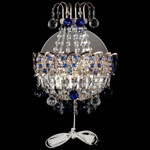 Бра Ника шар синяя в Ижевске Гусь Хрустальный